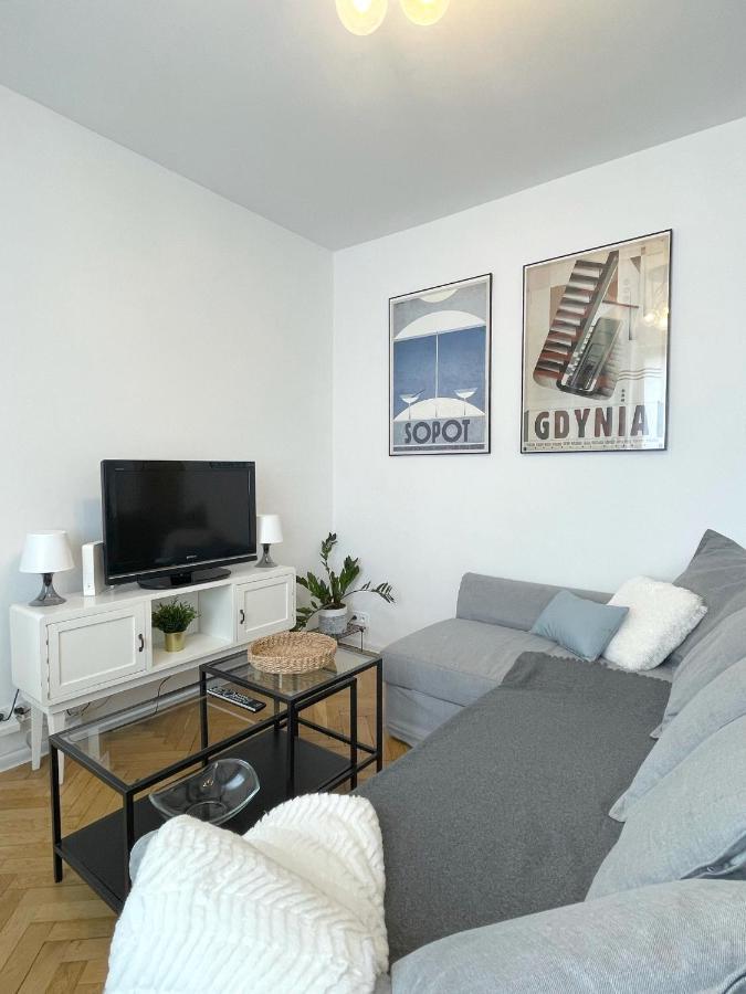 08 Gdynia Centrum - Apartament Mieszkanie Dla 6 Os Bagian luar foto